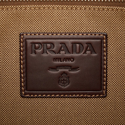 Prada Canapa Logo Tote Bag