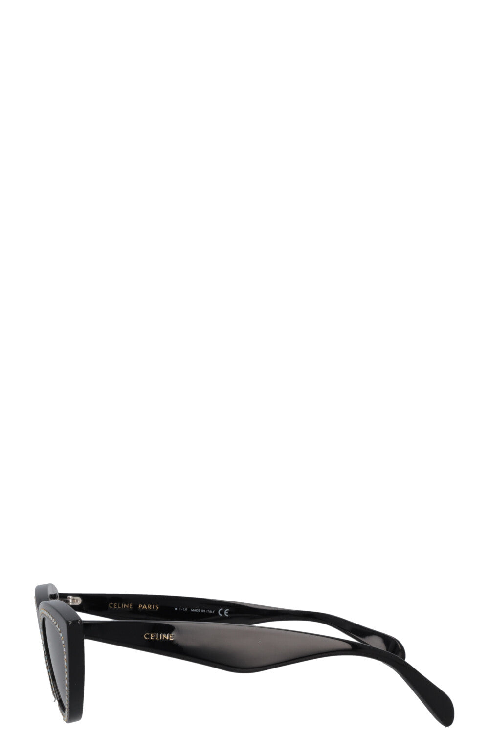 CELINE CL40019I Cat Eye Sunglasses Strass Black