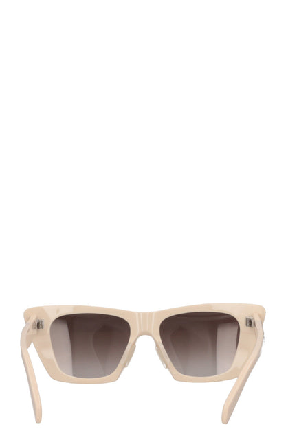 CELINE CL4187IS Sunglasses Strass Ivory