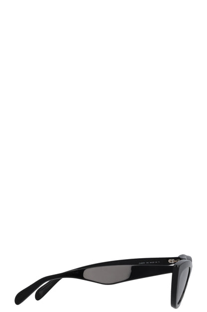 CELINE CL4019IS Cat Eye Sunglasses Silver Black