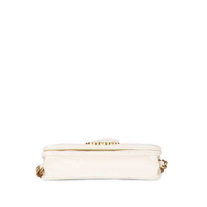 Chanel Chanel 19 Mini Chain Coin Purse Leather Shoulder Bag in Good condition
