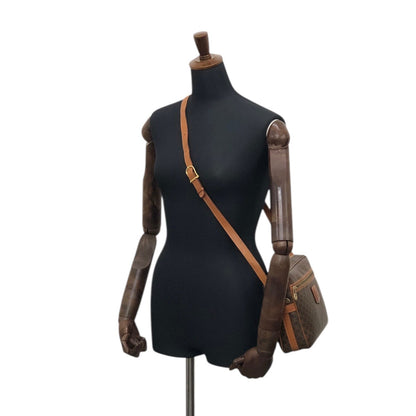 CELINE  Shoulder bag Brown Vintage jbdzhb