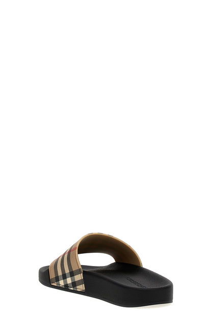 Burberry Women Slide Check