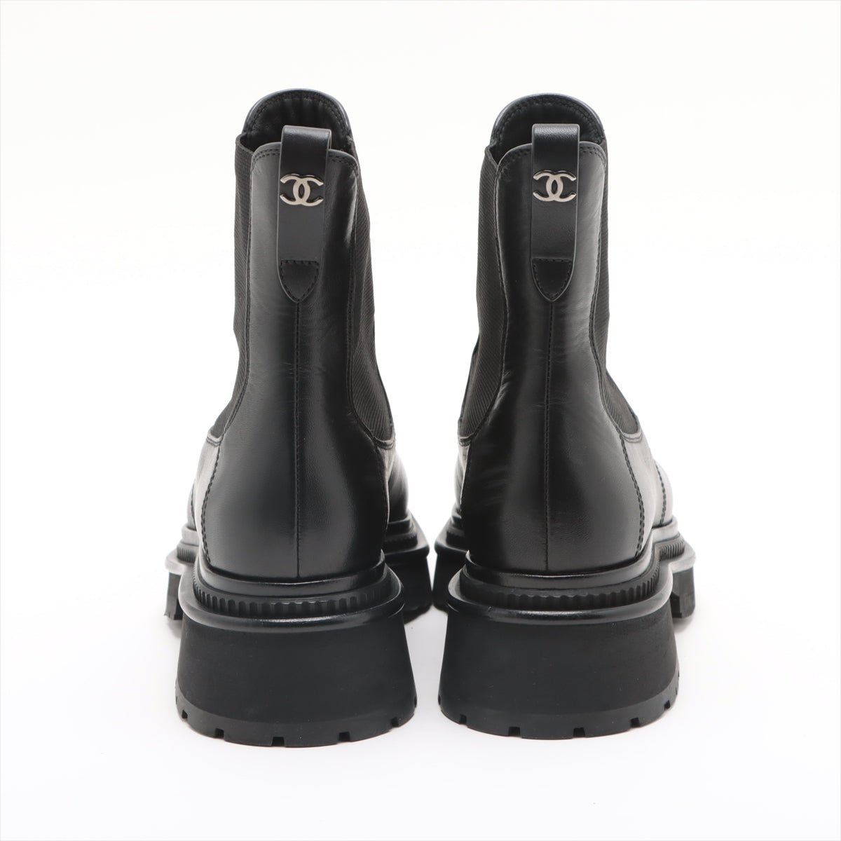 Chanel Coco Patent Shoes 35.5  Black G39208