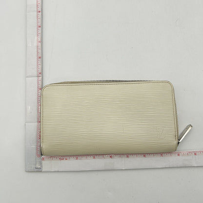 LOUIS VUITTON Epi Zippy Wallet Ivory lv8815ed