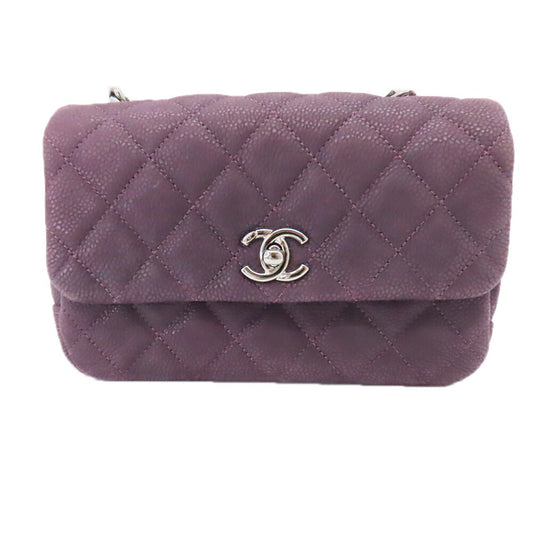 Chanel Caviar Skin Mini Matelassé Chain Shoulder Bag A2647503