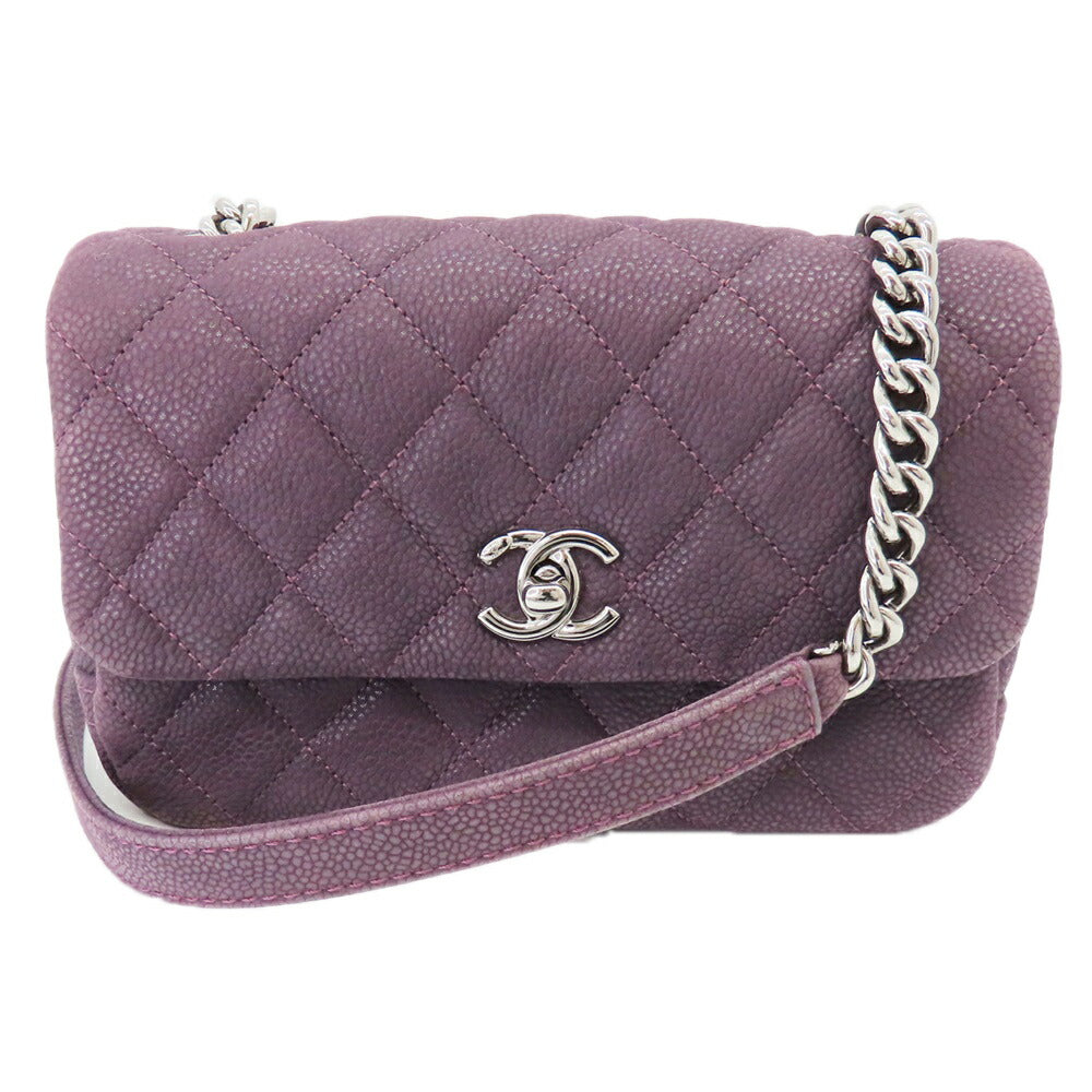 Chanel Caviar Skin Mini Matelassé Chain Shoulder Bag A2647503
