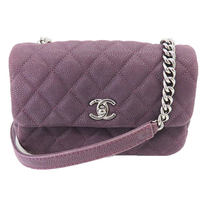 Chanel Caviar Skin Mini Matelassé Chain Shoulder Bag A2647503