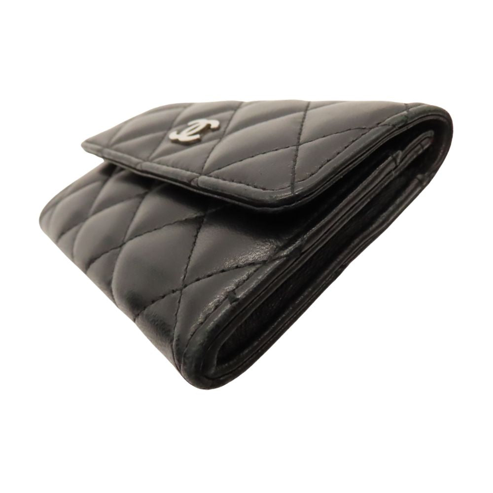 Chanel Matelassé Lambskin Card Case