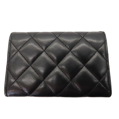 Chanel Matelassé Lambskin Card Case