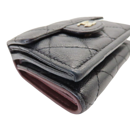 Chanel Timeless Classic Caviar Skin Trifold Wallet