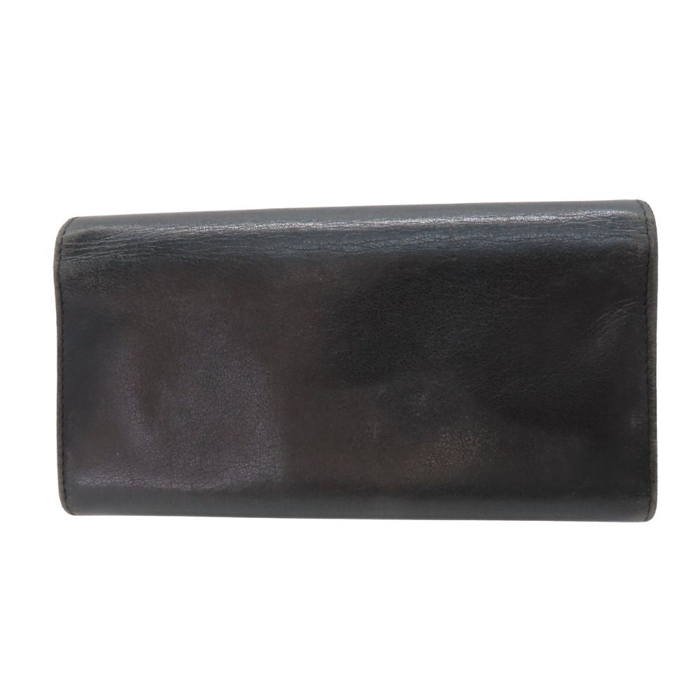 Chanel Long Wallet Leather Long Wallet