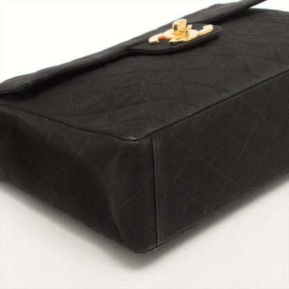 Chanel Decamatrasse Cotton Single Flap Double Chain Bag Black Gold  2nd