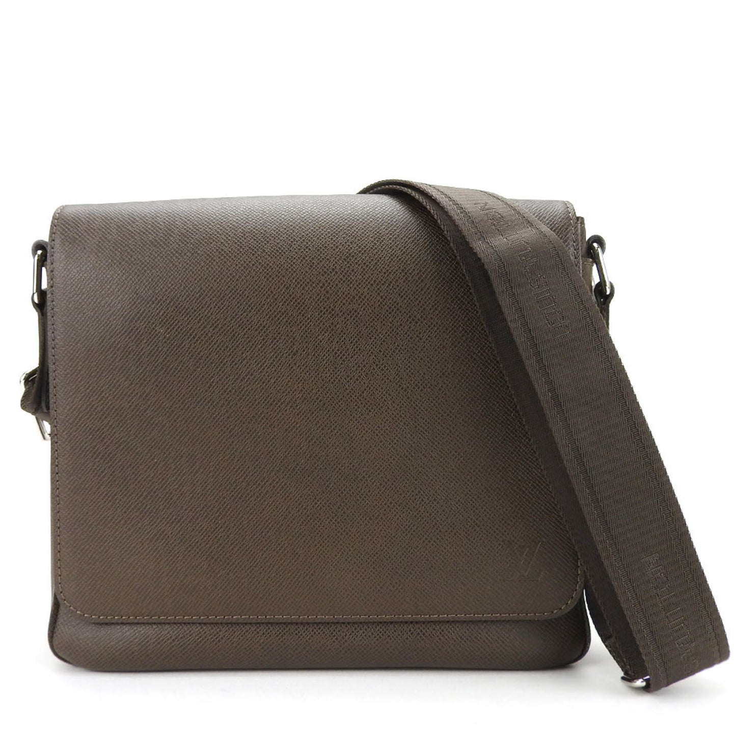 Louis Vuitton Taiga  Grizzly Taiga Leather Shoulder Bag