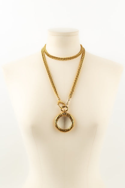 Collier loupe Chanel s