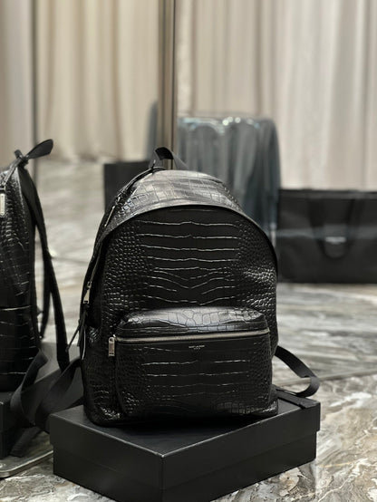 Yves Saint Laurent City Backpack Black