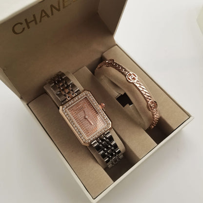 Chanel Watch and Bangle Set