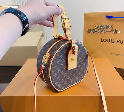 Louis Vuitton Boite Chapeau Souple MM Monogram Canvas Handbag ( Lushentic Version )
