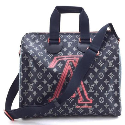 Louis Vuitton Speedy Bandouliere 40 Monogram Upside Down Canvas