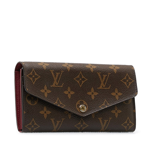 Louis Vuitton Sarah Long Wallet in Monogram M62234 Brown