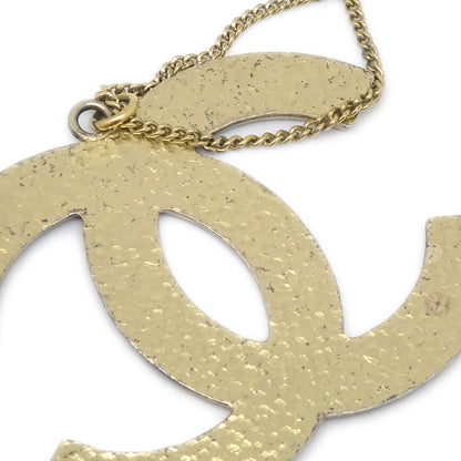 Chanel CC Chain Pendant Necklace Gold 05A