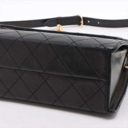 Chanel Lambskin  Shoulder Bag 2.55 Black G  5th