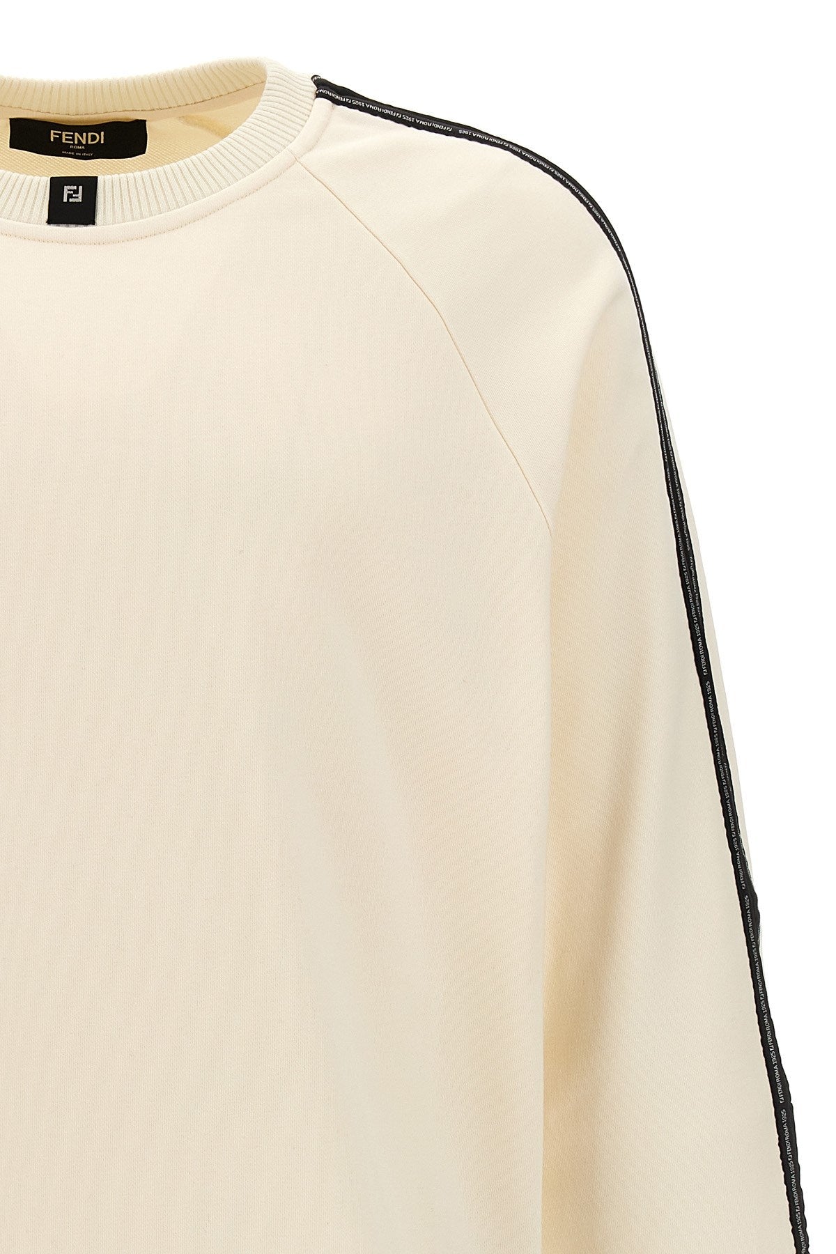 Fendi Men Mesh Insert Sweatshirt