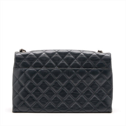 CHANEL DECAMATRACE LEZER SINGLE FLAPS SINGLE CHAIN BAG NAYBIE SILVER GOLD TOOLS  EARTH  LOVE MARKET SHOP