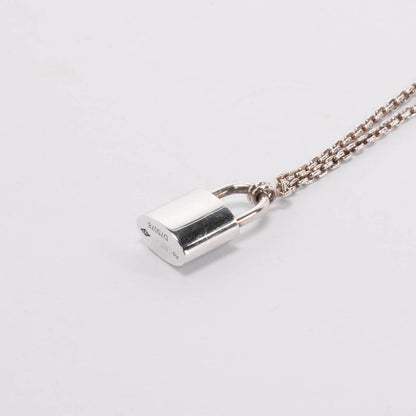 Louis Vuitton Sterling Silver Lockit Pendant