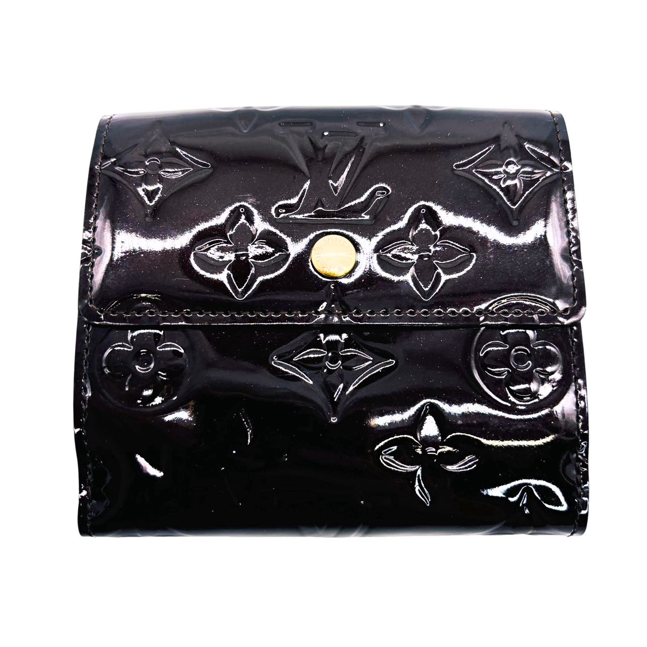 LOUIS VUITTON <br> Vernis Porte Monnaie Cult Credit Wallet