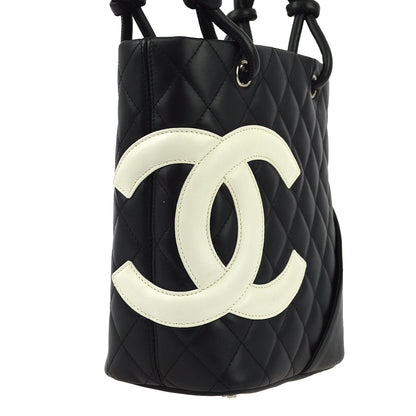 Chanel Black Calfskin Cambon Ligne Tote HandBag