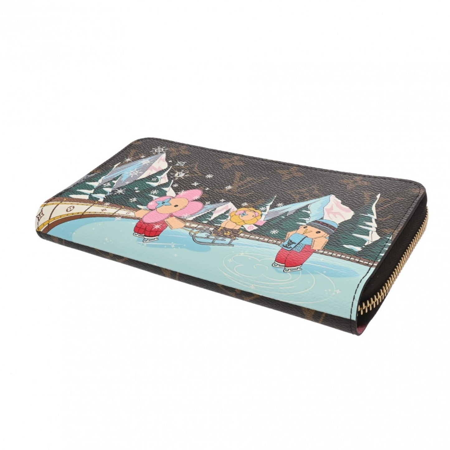 Louis Vuitton Monogram  Monogram pink Monogram Long Bill Wallet (Bi-Fold)