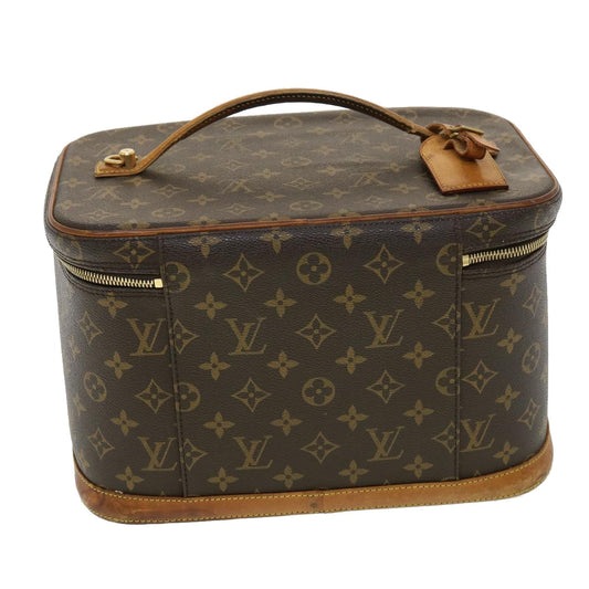 LOUIS VUITTON Monogram Nice Hand Bag 2way M47280 LV Auth ac1149