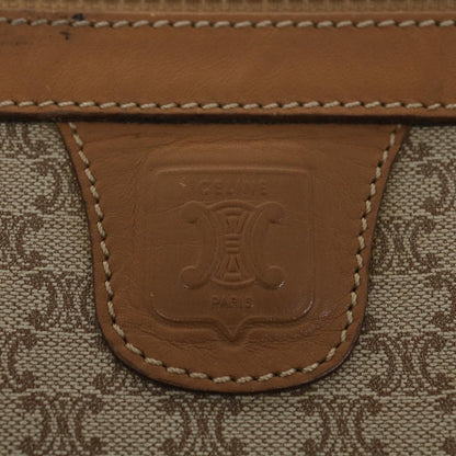 Celine Macadam Canvas Clutch Bag Beige  ac1845
