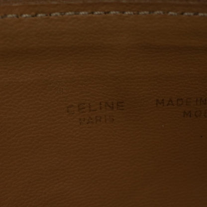 Celine Macadam Canvas Clutch Bag Beige  ac1845