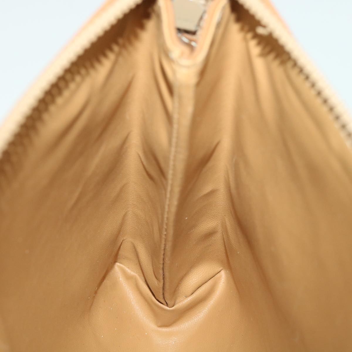 Celine Macadam Canvas Clutch Bag Beige  ac1845