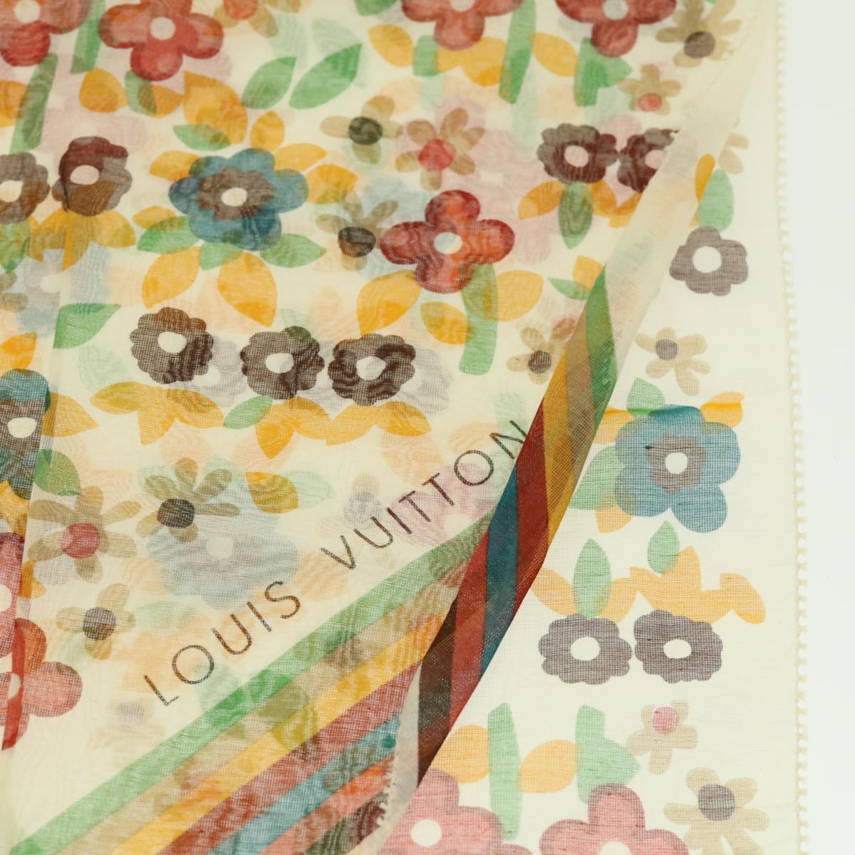 LOUIS VUITTON Stole Silk Multicolor LV ac1913