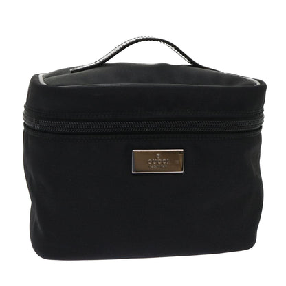 GUCCI Vanity Cosmetic Pouch Nylon Black 0390951 001998  ac2023