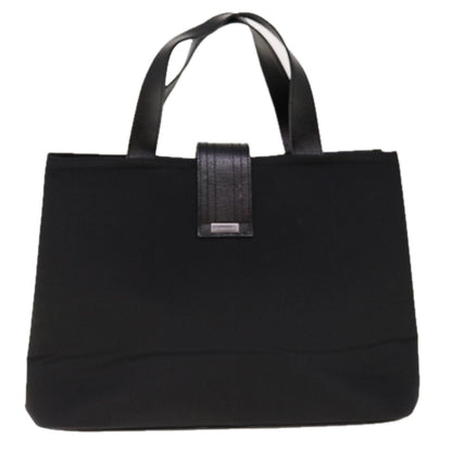 Burberry Hand Bag Nylon Black Auth ac2622