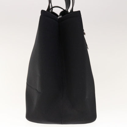 Burberry Hand Bag Nylon Black Auth ac2622