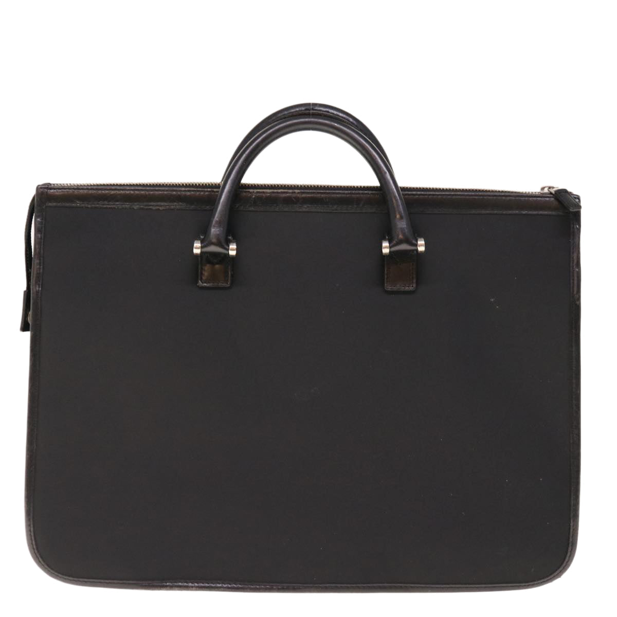 Burberry Hand Bag Nylon Black Auth ac2627