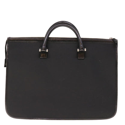 Burberry Hand Bag Nylon Black Auth ac2627