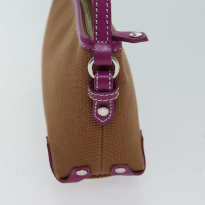 Burberry Blue Label Shoulder Bag Canvas 2way Brown Auth ac2940