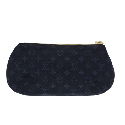 LOUIS VUITTON Monogram Mini Ansophie Pouch TST Blue M92697 LV Auth ac3116