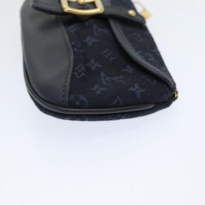 LOUIS VUITTON Monogram Mini Ansophie Pouch TST Blue M92697 LV Auth ac3116