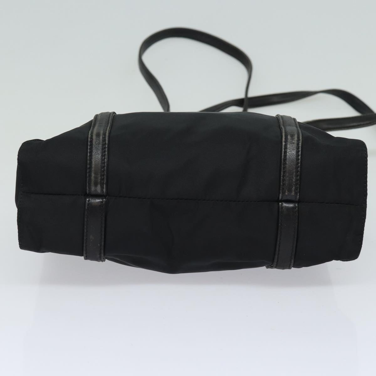 PRADA Shoulder Bag Nylon Black Auth ac3142