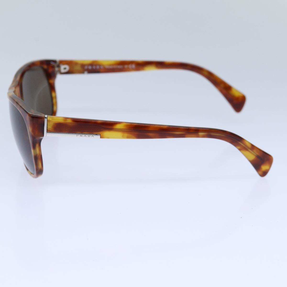 PRADA Sunglasses plastic Brown Auth ac3175