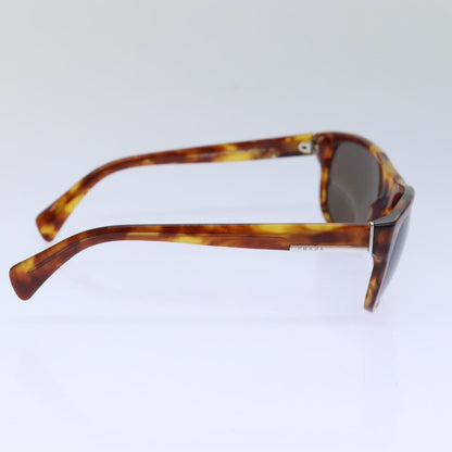 PRADA Sunglasses plastic Brown Auth ac3175