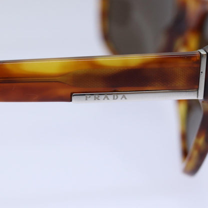 PRADA Sunglasses plastic Brown Auth ac3175