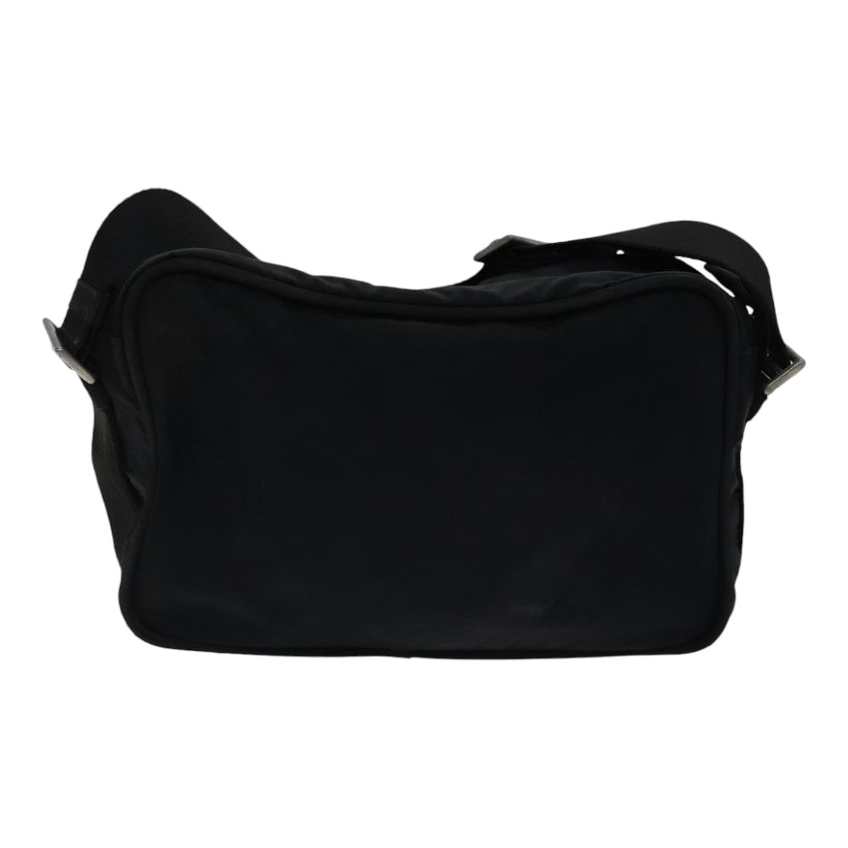 PRADA Shoulder Bag Nylon Black Auth ac3249